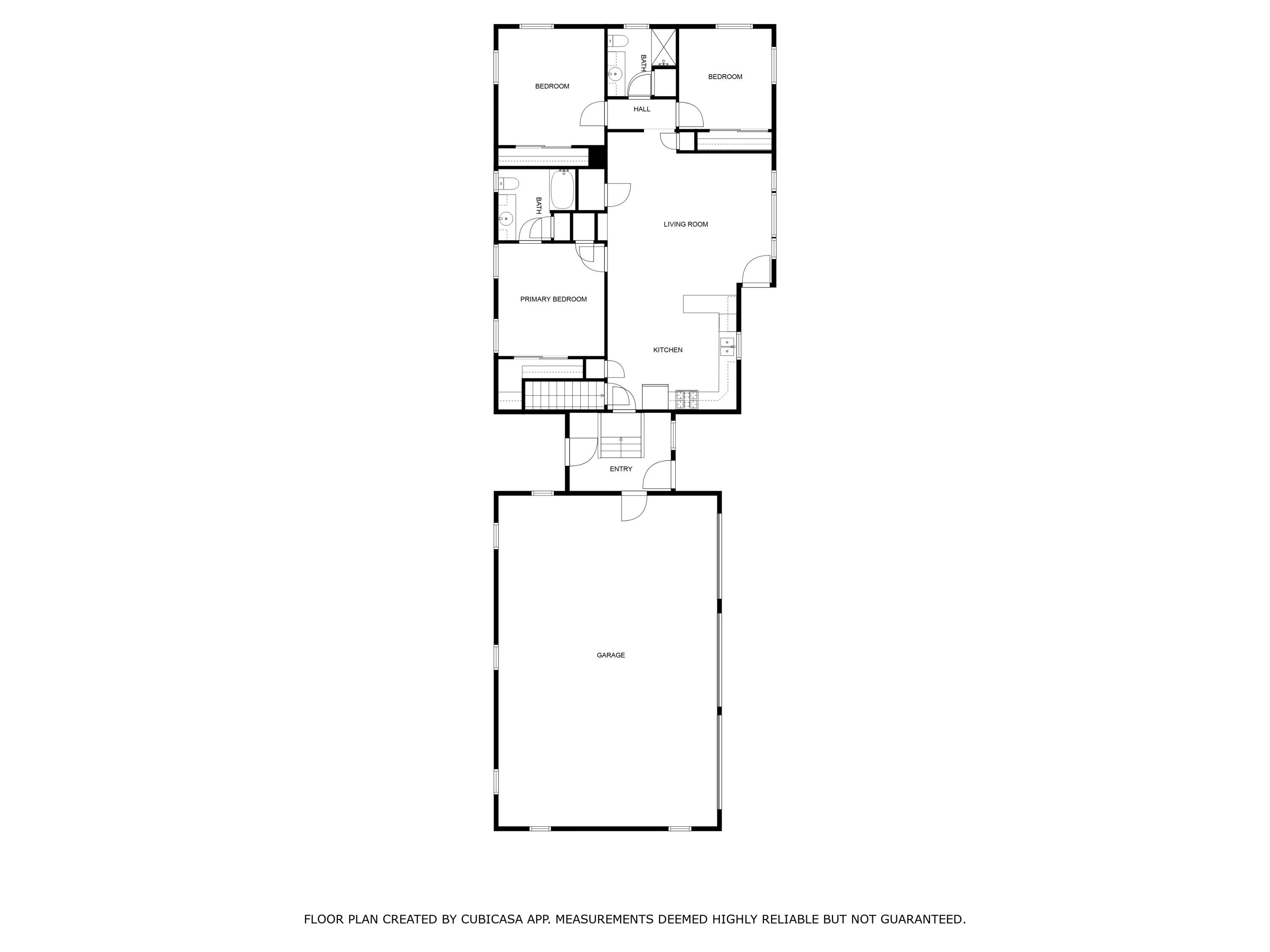 15289 Millard Road Three Rivers, MI 49093 - Photo 29 of 31 Main Floor Plan for 15289 Millard Road