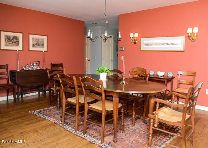 170 Old Stockbridge Road Lenox, MA 01240 - Photo 12 of 55 170 Old Stockbridge Rd Dining room view