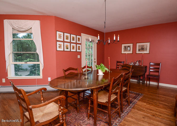 170 Old Stockbridge Road Lenox, MA 01240 - Photo 14 of 55 170 Old Stockbridge Rd Dining room view