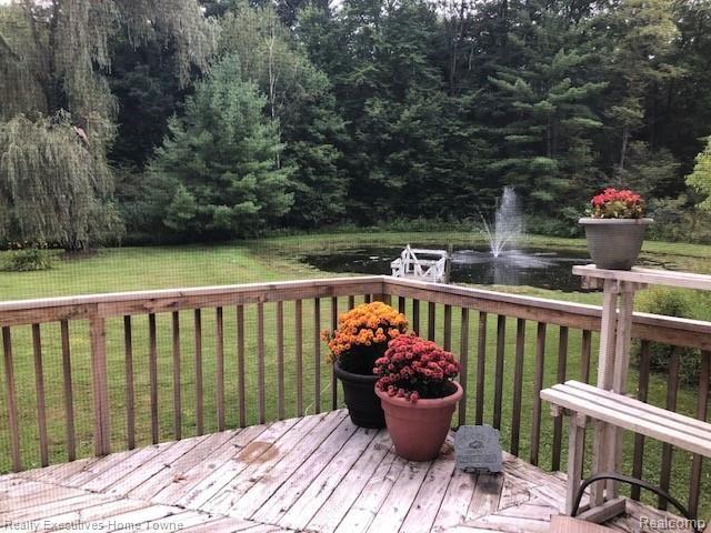 4380 Rabidue Road North Street, MI 48049 - Photo 25 of 29 View of Deck from Master Bedroom