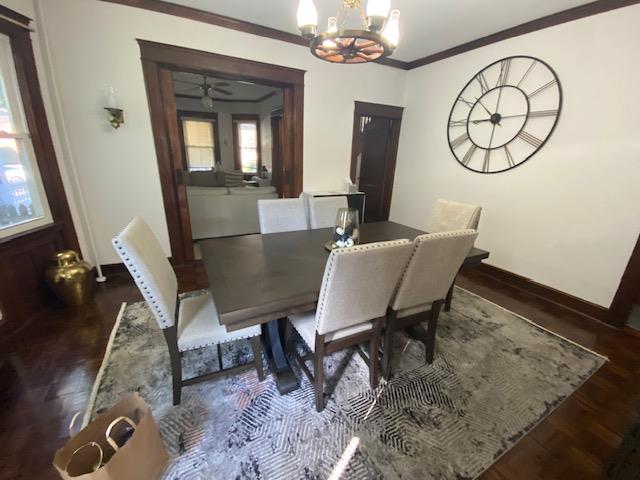 85-33 112th Street Queens, NY 11418 - Photo 15 of 15 a view of a dining room with furniture and a chandelier