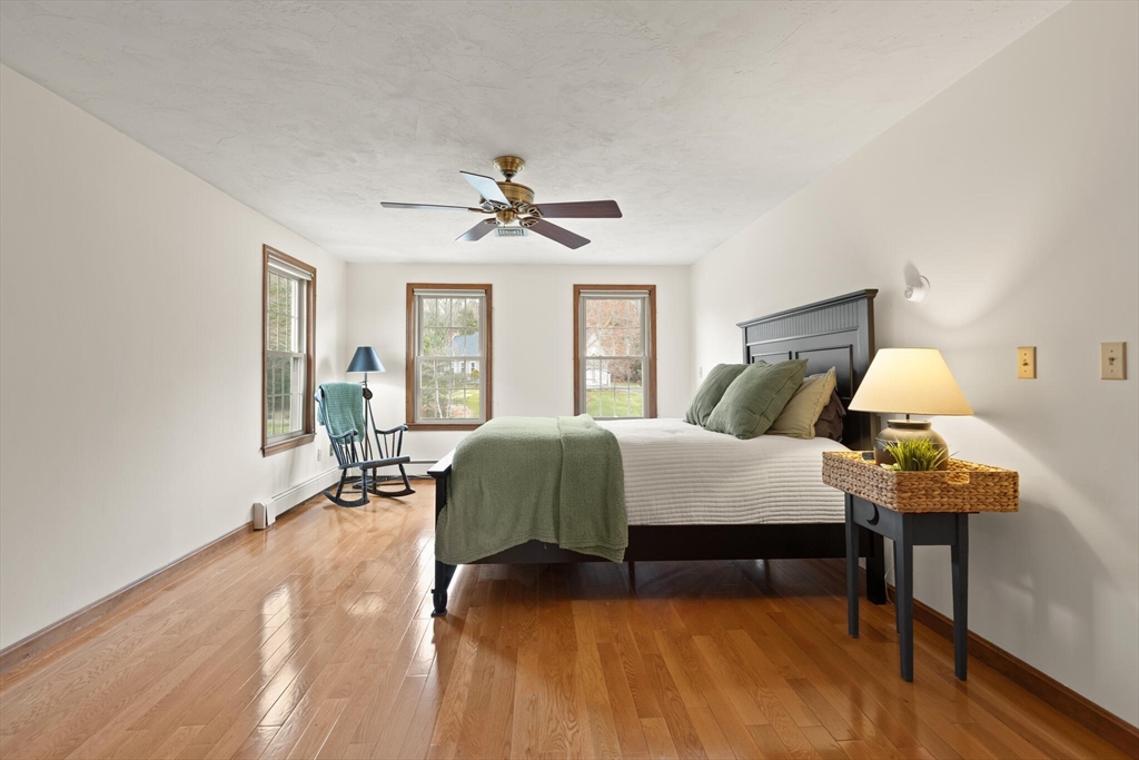 3 Daniels Road Mendon, MA 01756 - Photo 23 of 42 a bedroom with a bed and wooden floor