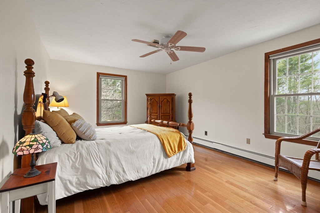 3 Daniels Road Mendon, MA 01756 - Photo 27 of 42 a bedroom with a bed and wooden floor