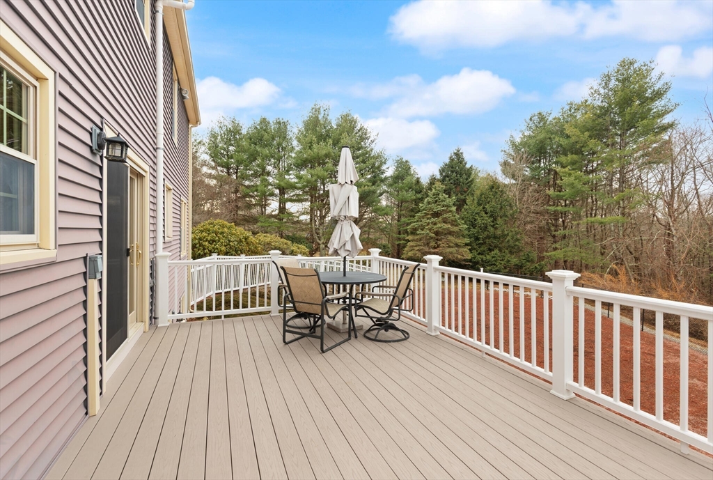 3 Daniels Road Mendon, MA 01756 - Photo 33 of 42 a view of a wooden deck with furniture