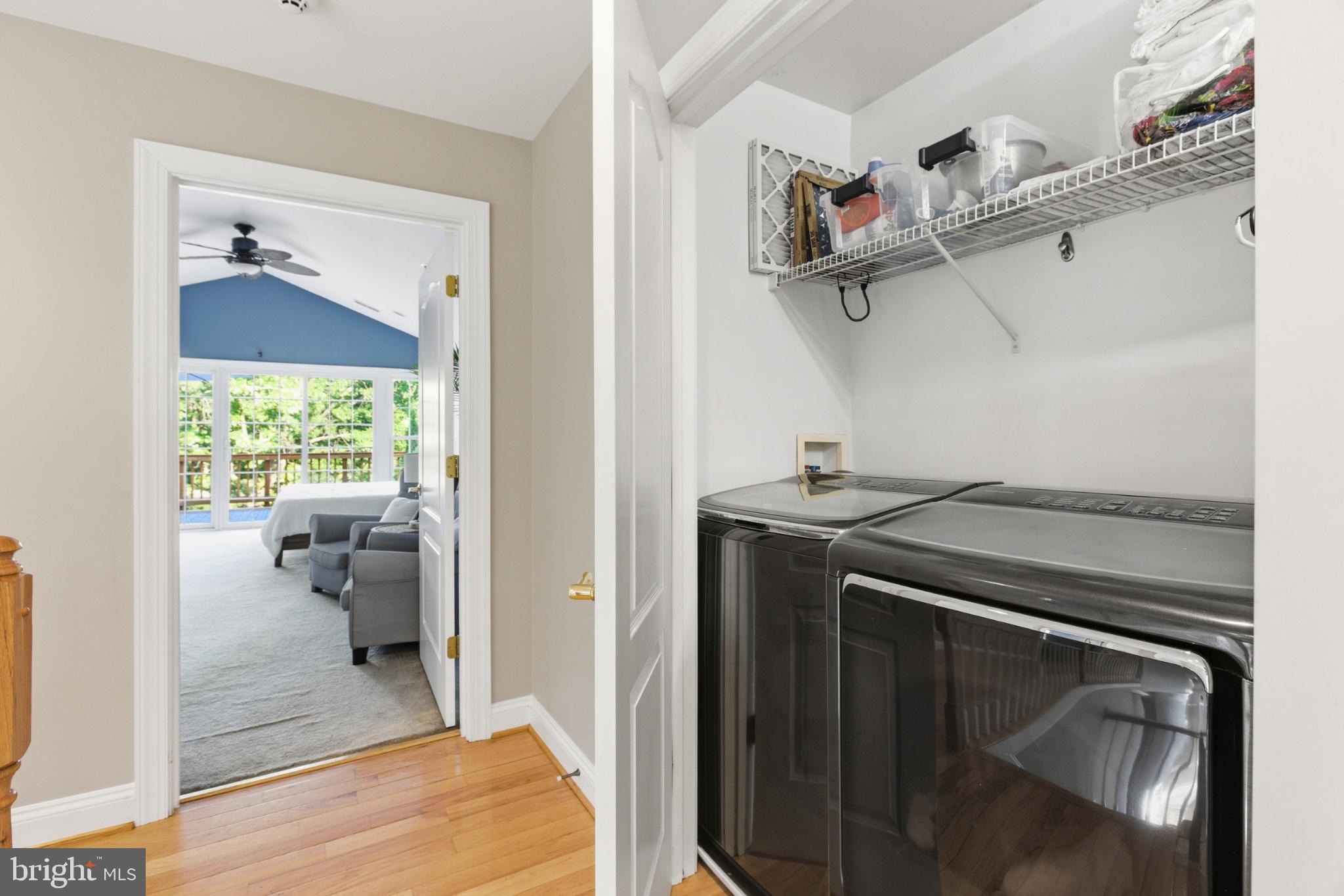 1219 Meadow View Road Pasadena, MD 21122 - Photo 23 of 70 Laundry nook with serene views.