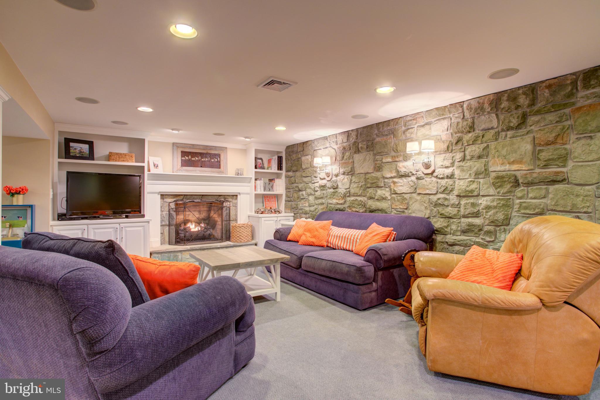 1853 Rockvale Road Lancaster, PA 17602 - Photo 32 of 43 a living room with furniture and a fireplace