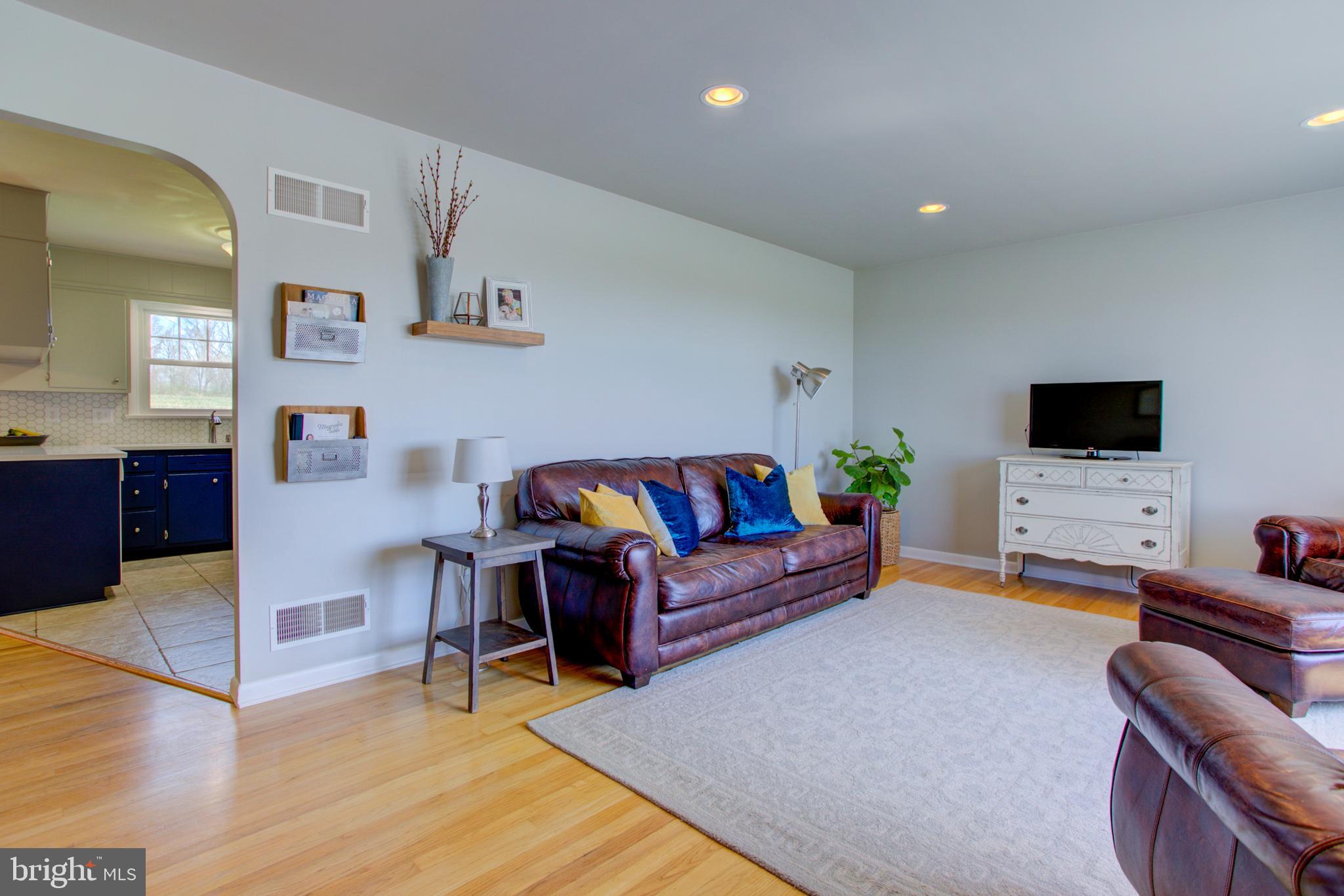 1853 Rockvale Road Lancaster, PA 17602 - Photo 8 of 43 a living room with furniture and wooden floor