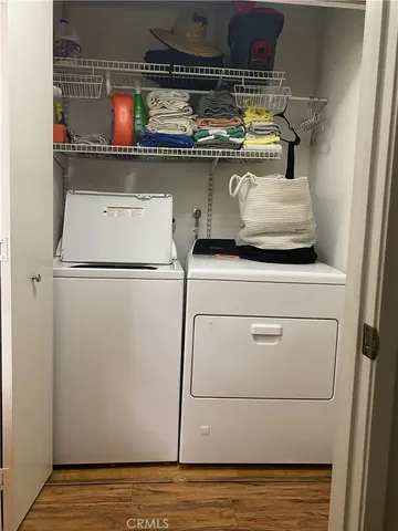 a close view of utility room