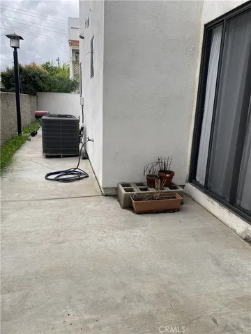 a view of a bench in the floor