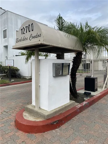 a front view of a building with entryway