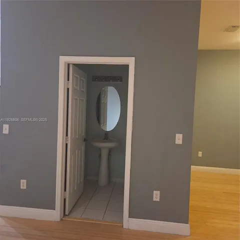 a view of a small space