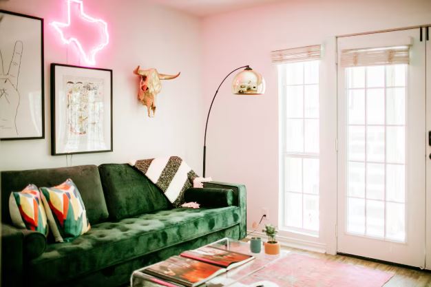 1510 West 6th Street, Unit 110 Austin, TX 78703 - Photo 4 of 18 a living room with furniture and a window