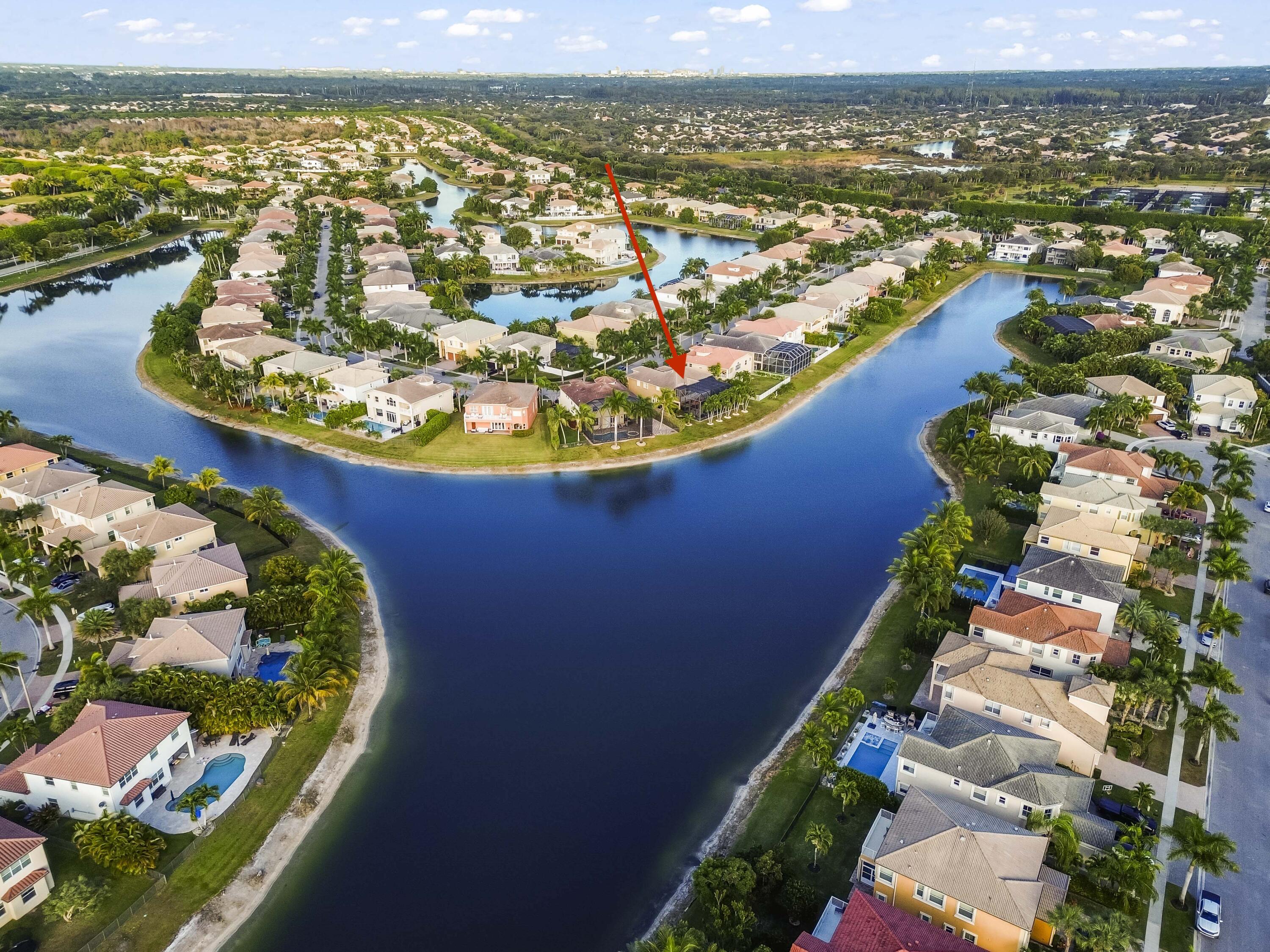 3111 Hamblin Way Wellington, FL 33414 - Photo 59 of 66 61 Aerial 09a