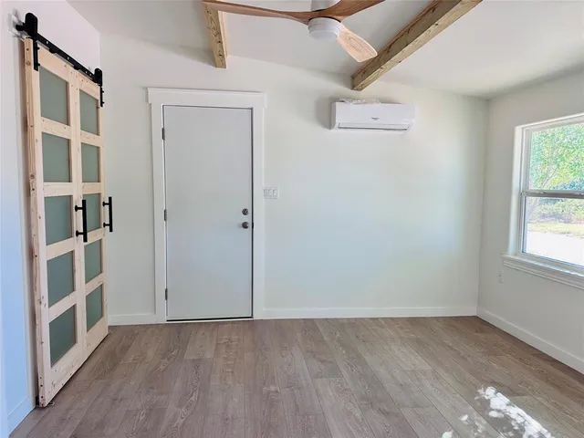 wooden floor in an empty room