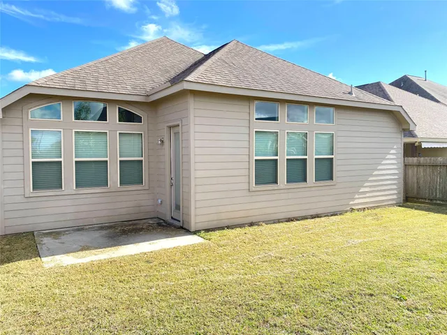 a house with a outdoor space