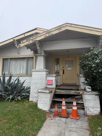 a backyard of a house