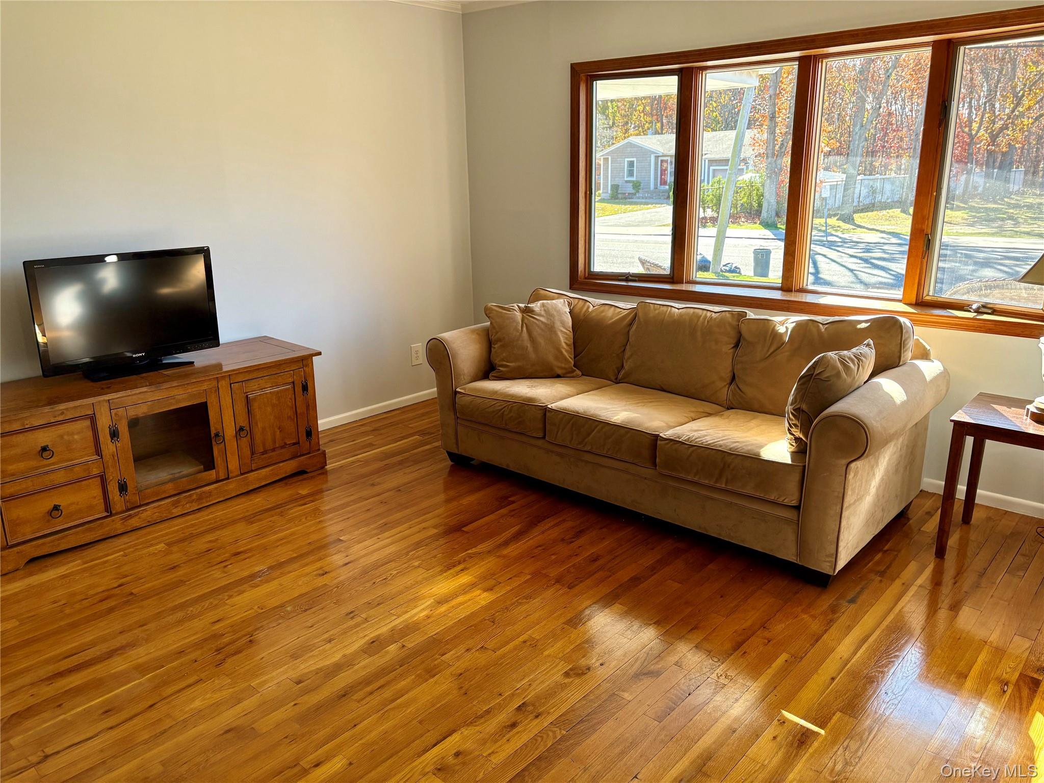 223 Timber Point Road East Islip, NY 11730 - Photo 7 of 47 a living room with furniture and a flat screen tv