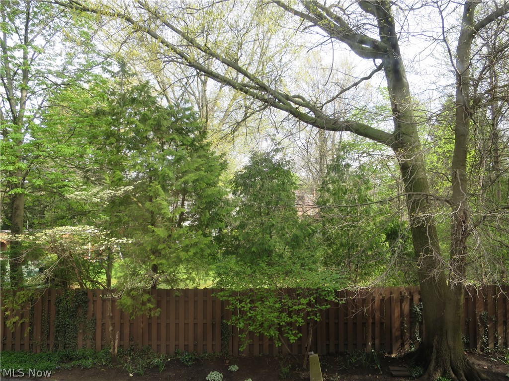 3701 Mayfield Road, Unit 118 Cleveland, OH 44121 - Photo 17 of 26 View from window in master bedroom to lush rear yards.