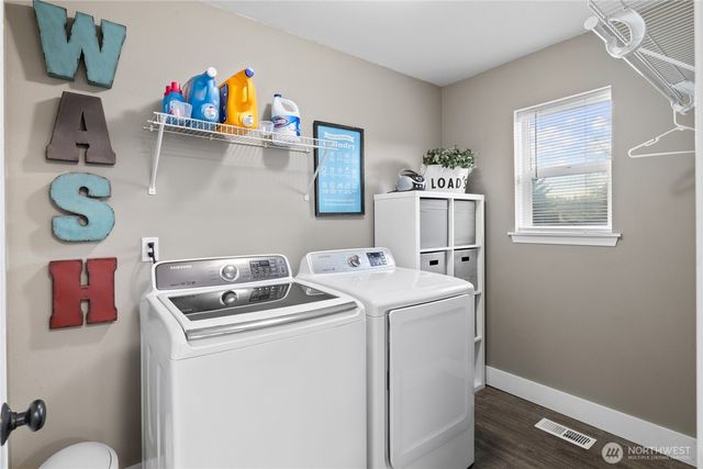 a room with storage and utility