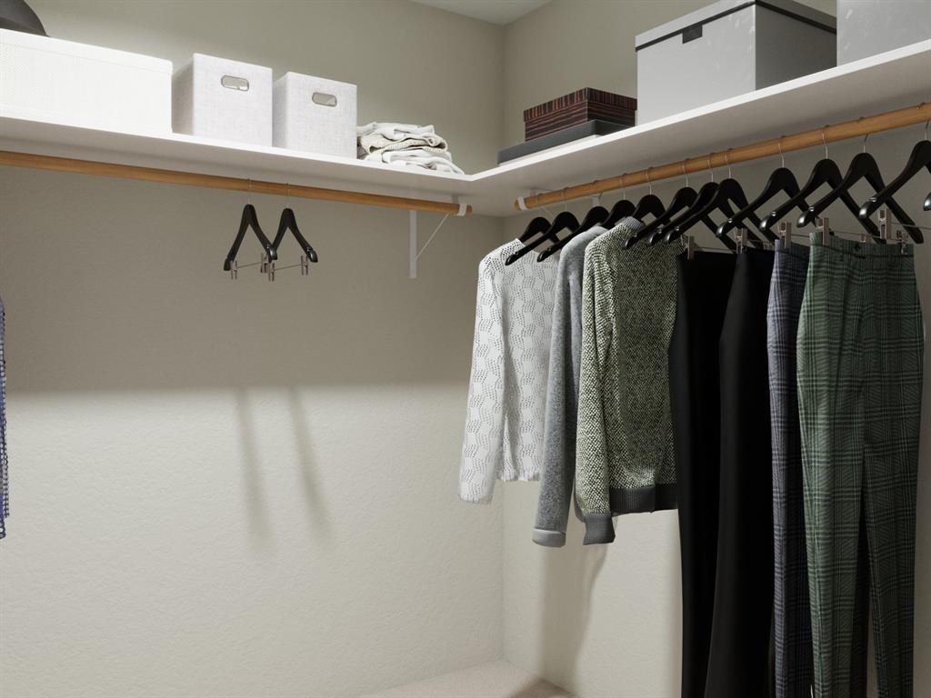 10612 Brocket Lane Crowley, TX 76036 - Photo 31 of 35 a close view of walk in closet