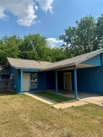 a house with a outdoor space