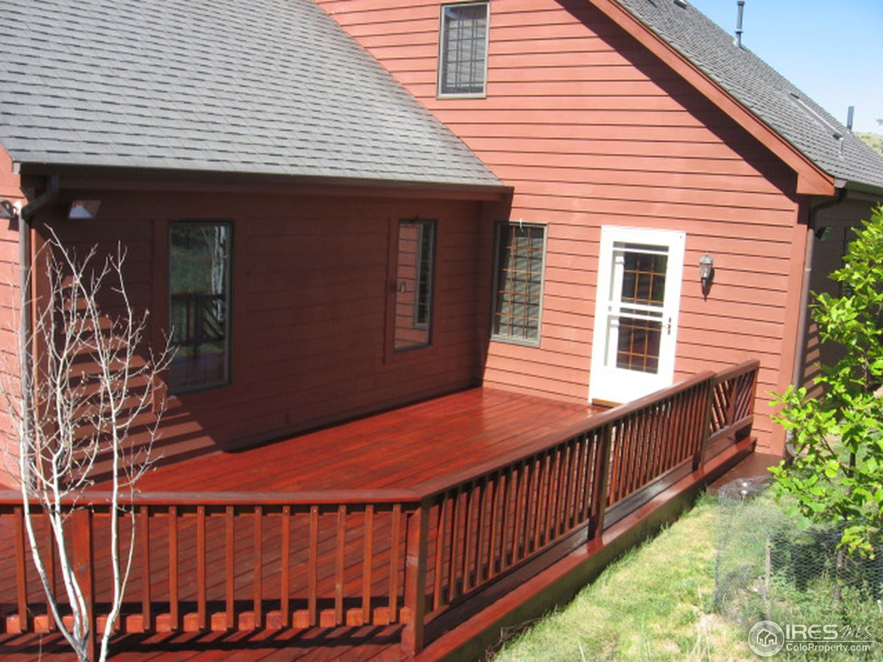 641 Bonner Springs Ranch Road Laporte, CO 80535 - Photo 7 of 24 Decks newly stained