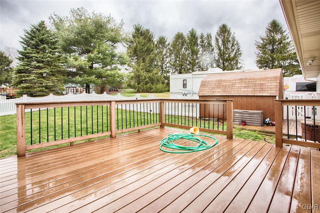 561 Clearfield Road Nazareth, PA 18064 - Photo 3 of 23 a view of deck with chairs and wooden floor