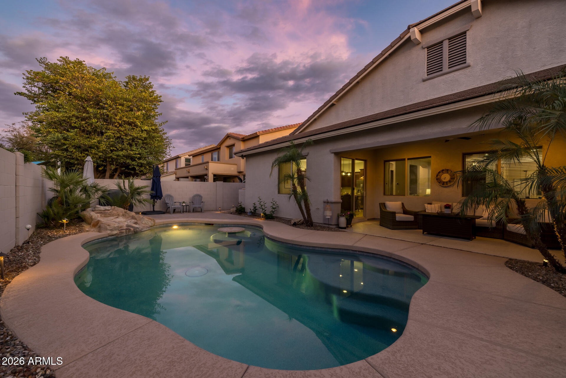 2482 East Plum Street Gilbert, AZ 85298 - Photo 41 of 64 39)BACK OF HOME