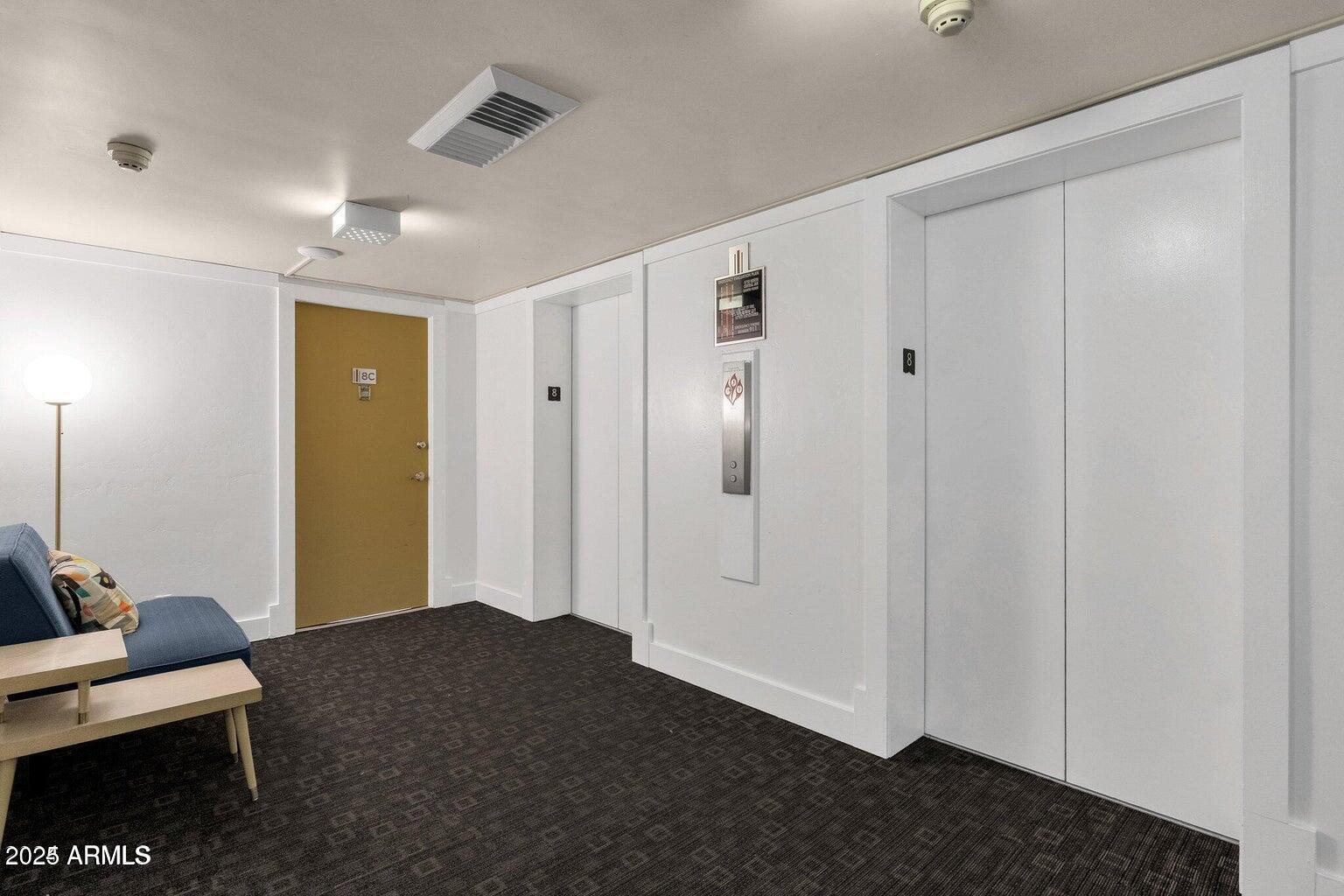 4750 North Central Avenue, Unit L8 Phoenix, AZ 85012 - Photo 23 of 55 a view of livingroom with furniture and ceiling fan