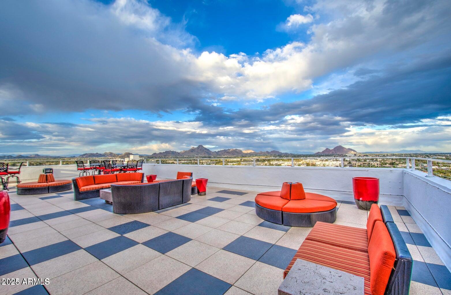 4750 North Central Avenue, Unit L8 Phoenix, AZ 85012 - Photo 36 of 55 a outdoor space with patio furniture and a potted plant