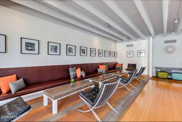 a view of bike storage