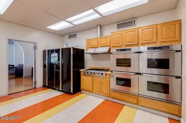 a view of a city with tall buildings