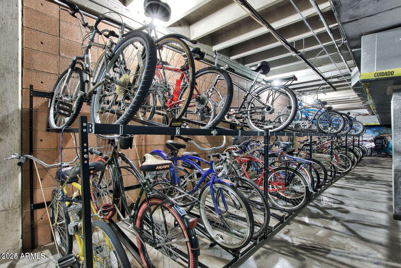 4750 North Central Avenue, Unit L8 Phoenix, AZ 85012 - Photo 51 of 55 a view of bike storage