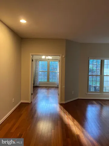 a view of livingroom with hardwood