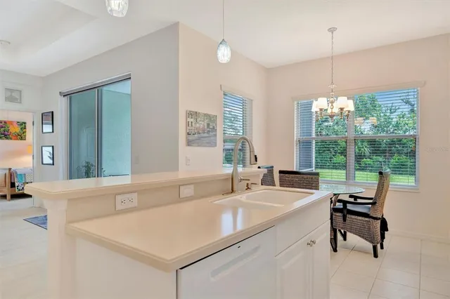 a view of a garden with porch and furniture