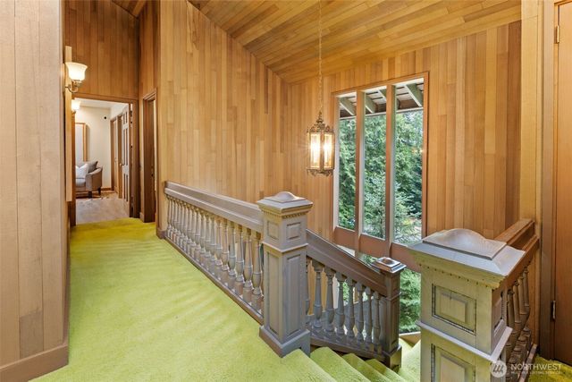 a view of an front door