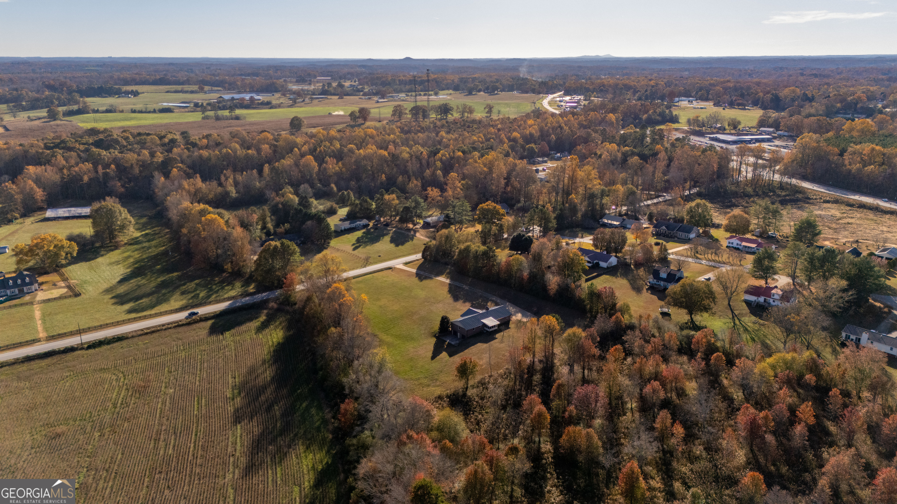 6421 Holly Springs Road Clermont, GA 30527 - Photo 55 of 58 a view of city and mountain