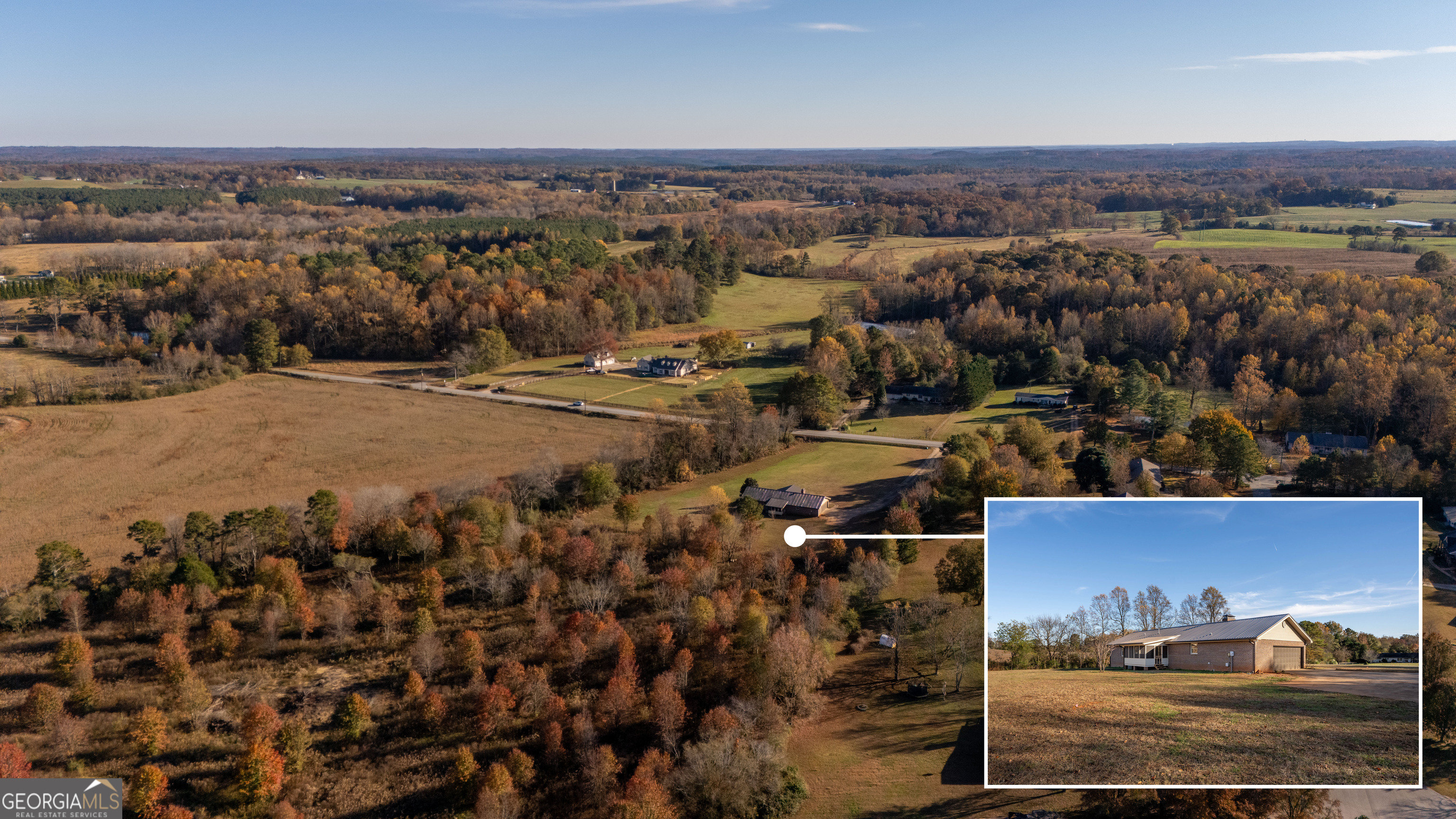 6421 Holly Springs Road Clermont, GA 30527 - Photo 57 of 58 an aerial view of multiple house