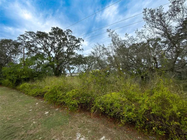 a view of a lake with a building in the background