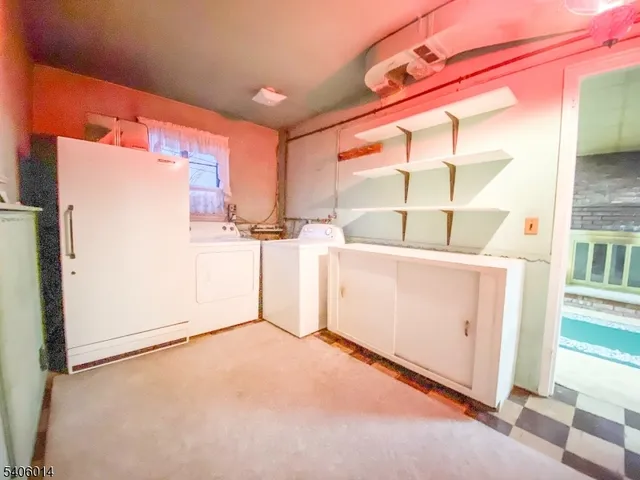 a view of a storage & utility room