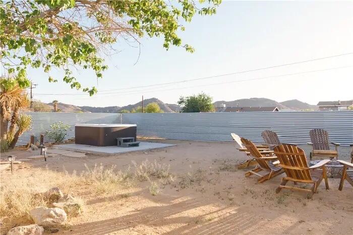 4622 Avenida La Mirada Joshua Tree, CA 92252 - Photo 21 of 22 a view of outdoor space yard and patio
