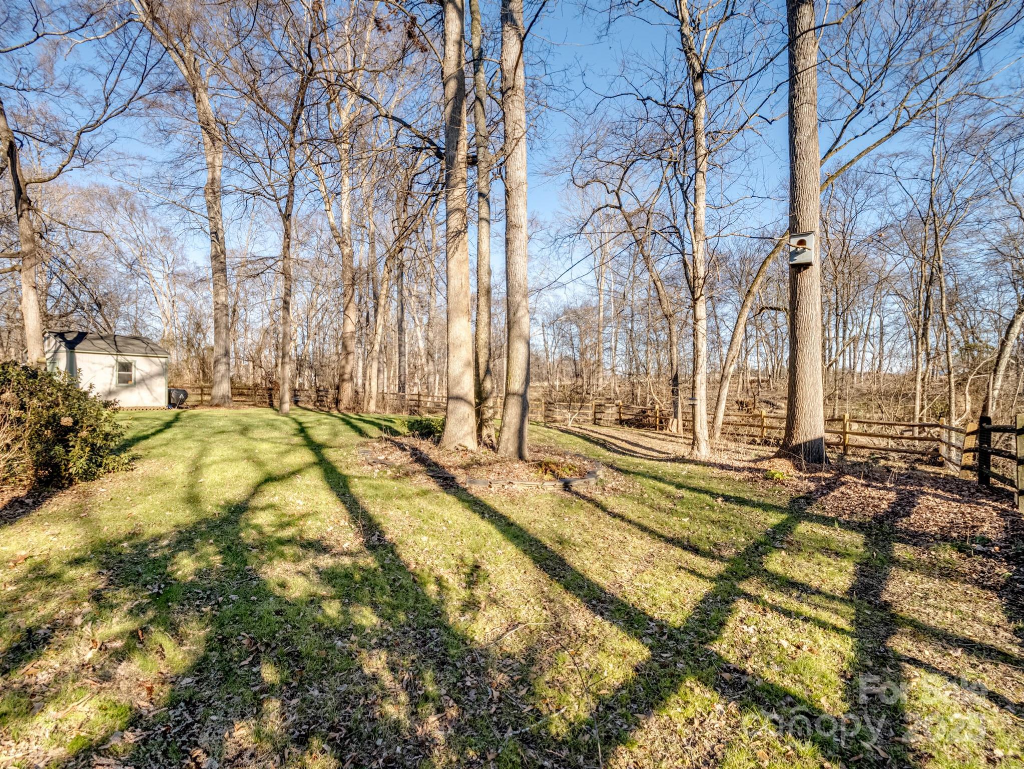 4739 Morris Glen Drive Concord, NC 28027 - Photo 33 of 40 a view of a yard with trees
