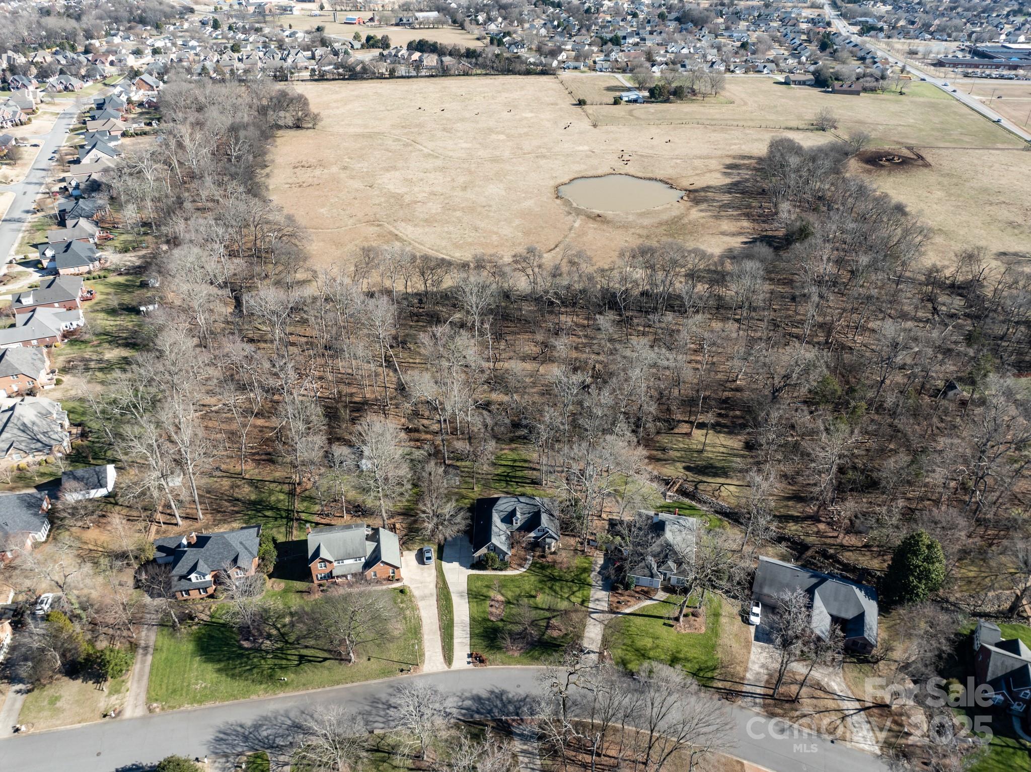 4739 Morris Glen Drive Concord, NC 28027 - Photo 40 of 40 a aerial view of a house with a yard