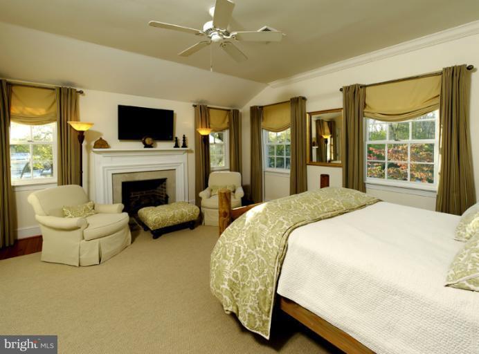 3892 Rectortown Road Marshall, VA 20115 - Photo 23 of 26 Master Bedroom with gas fireplace.