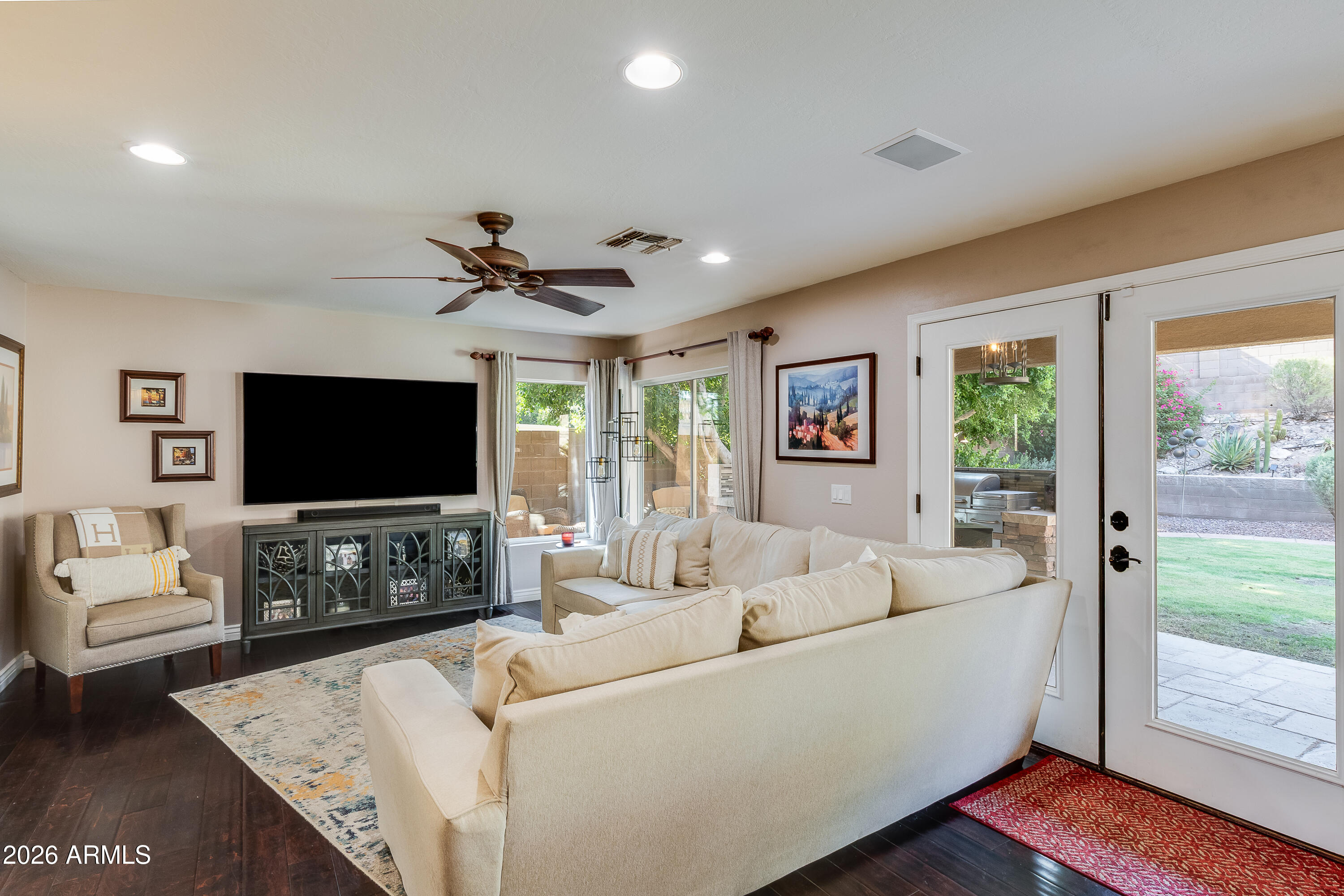 6324 West Avenida Del Rey Phoenix, AZ 85083 - Photo 10 of 22 Family Room with views of Rear Yard