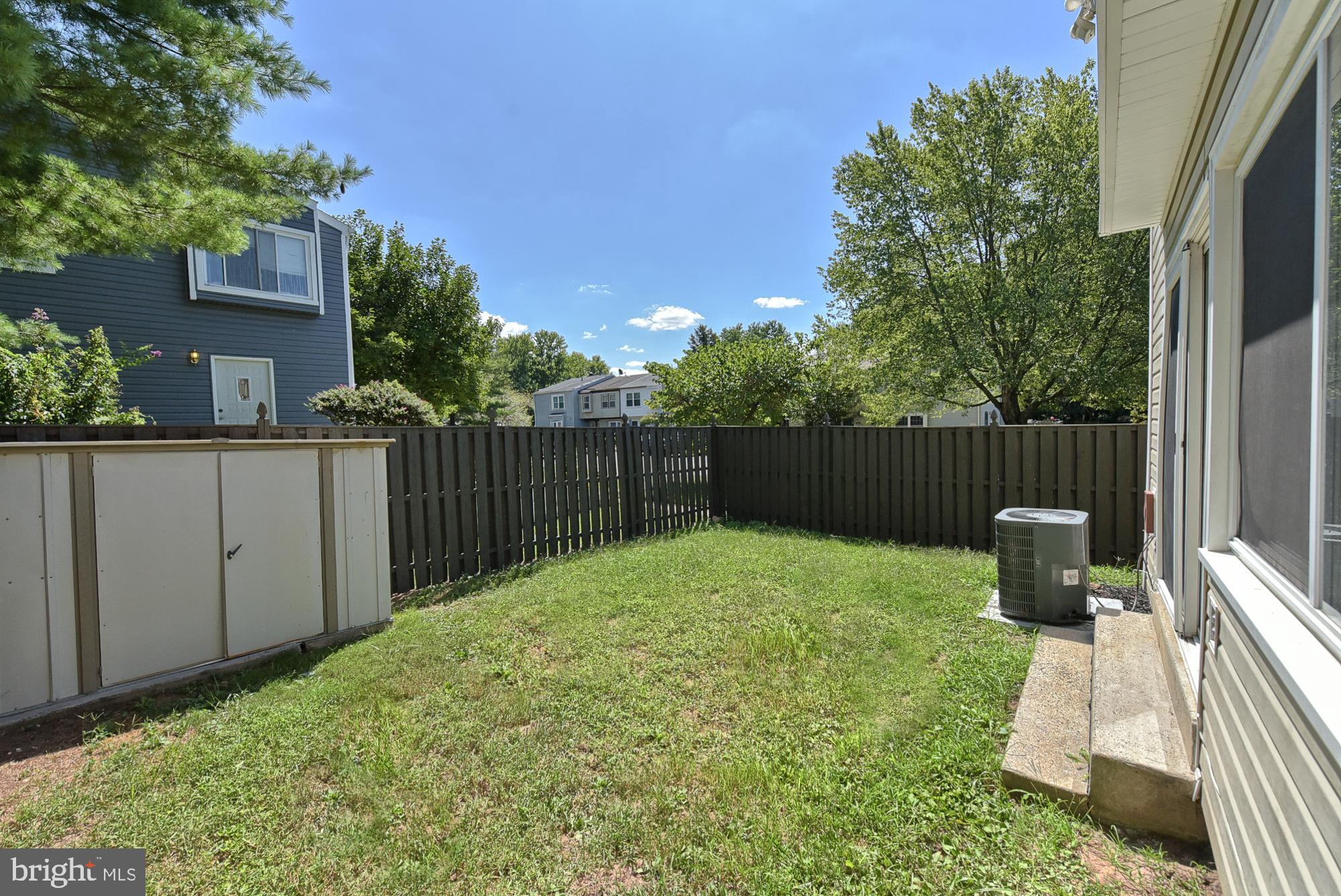 17472 Hoskinson Road Poolesville, MD 20837 - Photo 3 of 42 Fully privacy fenced backyard with shed