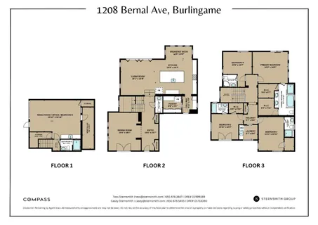 $5,188,000 | 1208 Bernal Avenue, Burlingame, CA 94010