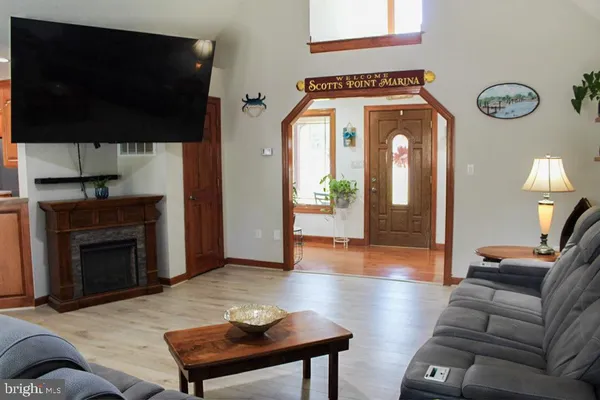 a bathroom with a bathtub and a toilet