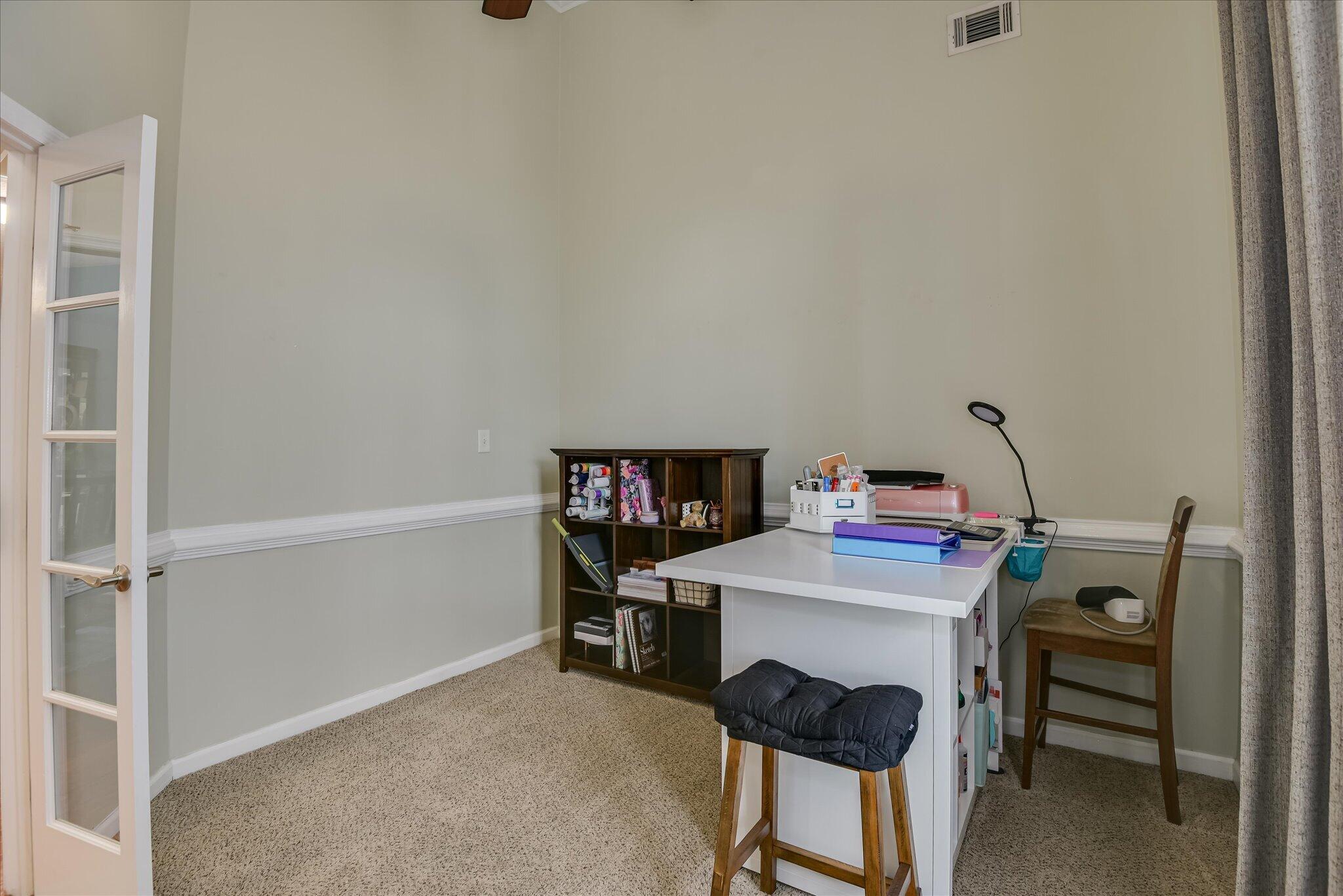 4543 Logans Way Augusta, GA 30909 - Photo 17 of 40 Office with Double French Doors!
