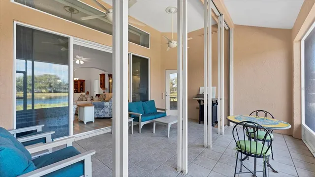a view of dining room with furniture